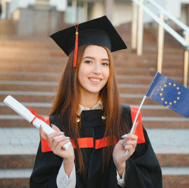 Obtain a diploma from a prestigious European university 